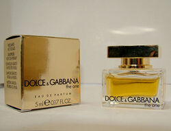 Мініатюра Dolce & Gabbana The One Eau De Parfum. Оригінал.