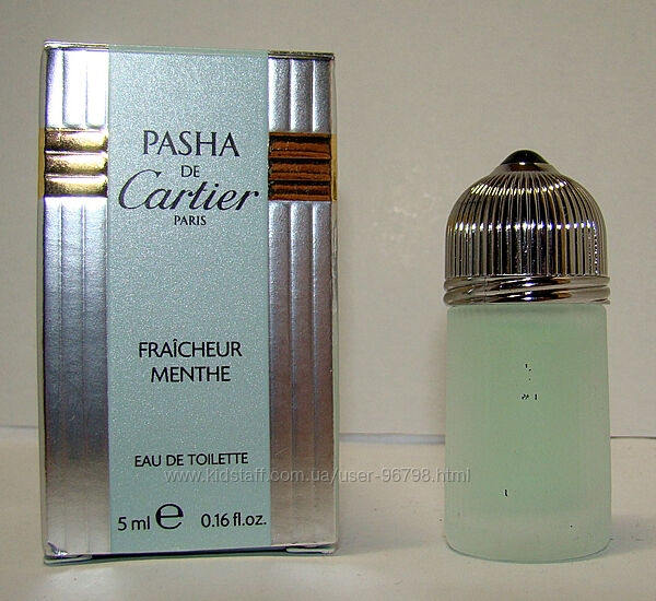 Мініатюра Cartier Pasha Fraicheur Menthe. Оригінал. Вінтаж.