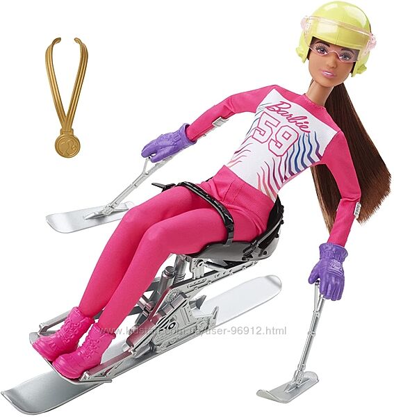 Кукла Barbie Зимние виды спорта Пара-горнолыжница