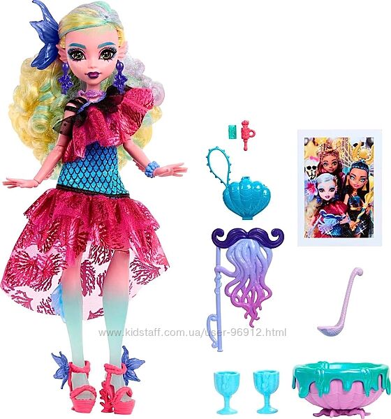 Кукла Монстер Хай Лагуна Блю Monster High Lagoona Blue Doll in Monster Ball