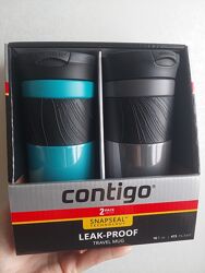 Набор термокружек Контиго Contigo SnapSeal Insulated Travel Mug 16oz 470 мл