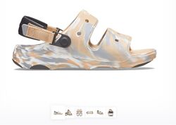 Crocs all-terrain marbled sandal крокс сандалії унісекс