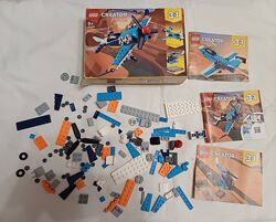 Конструктор LEGO Creator Гвинтовий літак 31099, 3в1, в ідеал. стані, оригінал