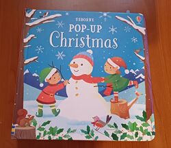 Чудова книга Pop-up Christmas видавництва Usborne, в гарному стані, недорог