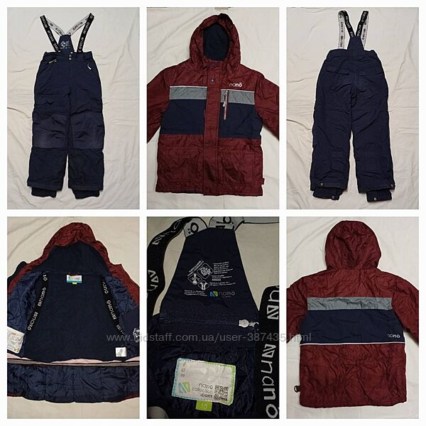 Зимовий термокомбінезон-двійка NANO Канада, на 10р, зр.142-152, супер-теплий