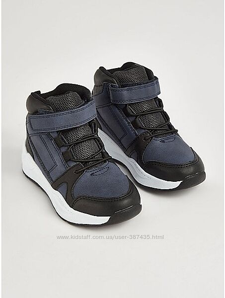 Круті нові ботинки хайтопи George Navy Chunky Hiker Boots, р.37, уст.24см