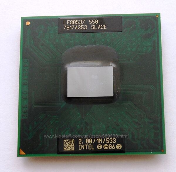 Процессор Intel Celeron 550 ноутбук
