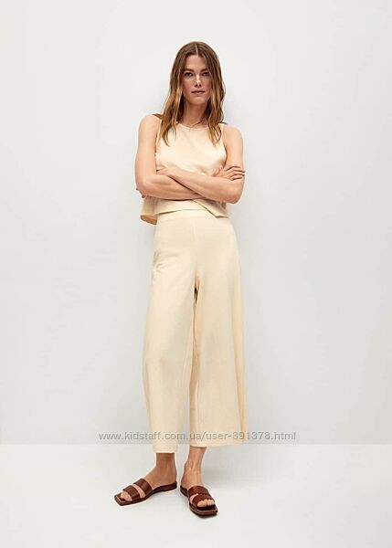 Жіночі літні штани кюлоти брюки Mango в наявності 
