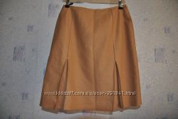 шерстяная фирменная юбка на подкладке MARKS&SPENCER