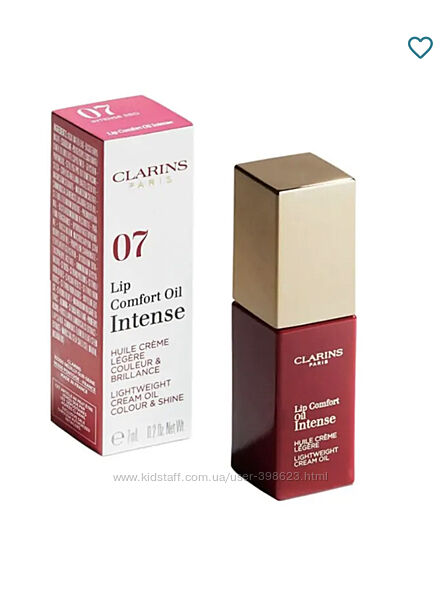 Clarins Lip Comfort Oil Intense- масло тинт для губ