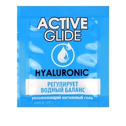 Гель-любрикант ACTIVE GLIDE с гиалуроновой кислотой 3 г