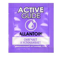 Гель-любрикант active glide с аллантоином 3 г