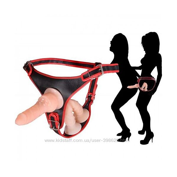 Страпон тройной Female Harness Ultra