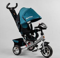 Best Trike 6588 бирюзовый пена фара
