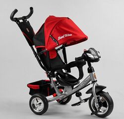 Best Trike 6588 красный пена фара