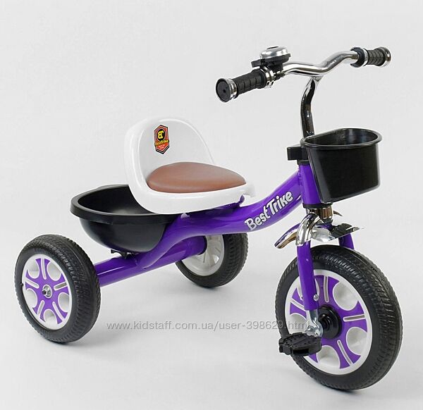 Велосипед 3-х колёсный Best Trike LM фиолетовый