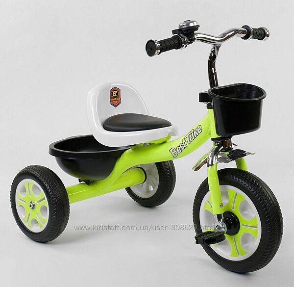 Велосипед 3-х колёсный Best Trike LM салатовый
