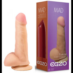 Фаллоимитатор EGZO Ciberskin DS006  17 см х 4,2 см