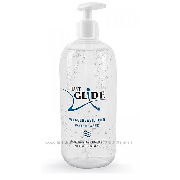 Гель-лубрикант Just Glide Waterbased 500 ml