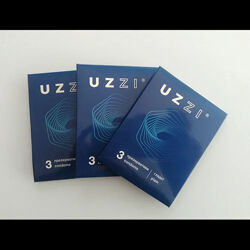Презервативы UZZI гладкие с большим количеством смазки 3шт конверт
