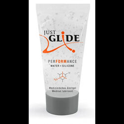 Гибридный гель-лубрикант Just Glide Performance, 20 ml