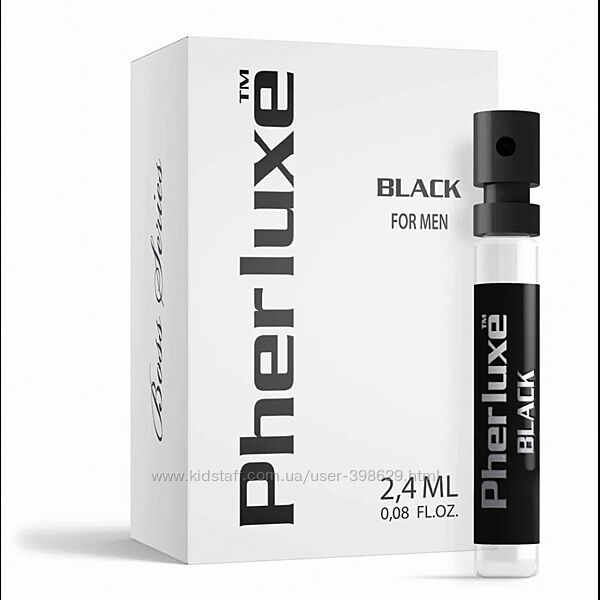 Духи с феромонами для мужчин Pherluxe Black for man, 2.4 ml