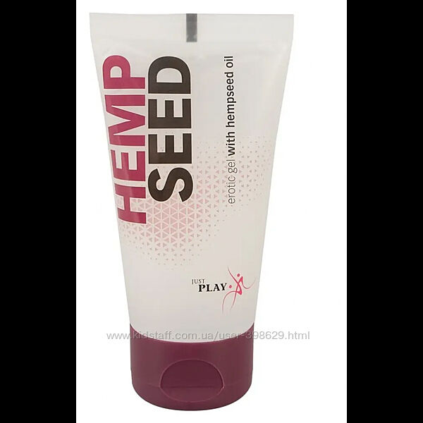 Эротический массажный гель с маслом семян конопли Just Play Hemp Seedс, 50