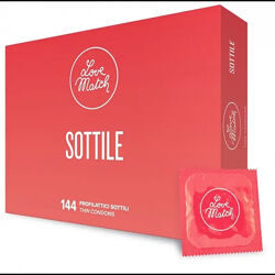 Ультратонкие презервативы Love Match - Sottile, 1