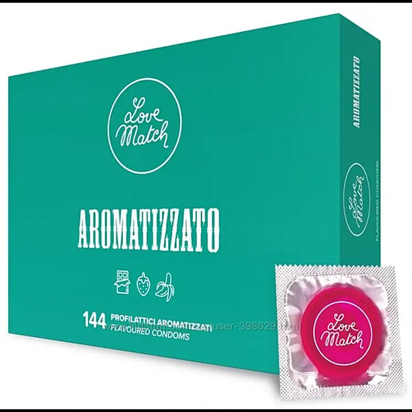 Цветные ароматизированные презервативы Love Match - Arromatizato, 1
