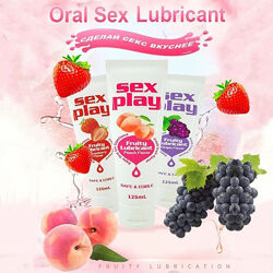 Оральный лубрикант Sex play 125 ml