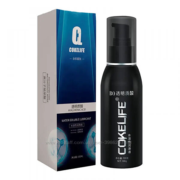 Лубрикант CokeLife Hyaluronic Acid 100 ml.