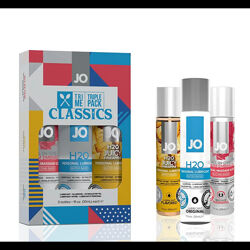 Набор System JO Tri-Me Triple Pack - Classics 3 х 30 мл водная, силиконов