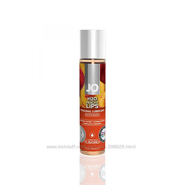 Смазка на водной основе System JO H2O  Peachy Lips 30 мл без сахара