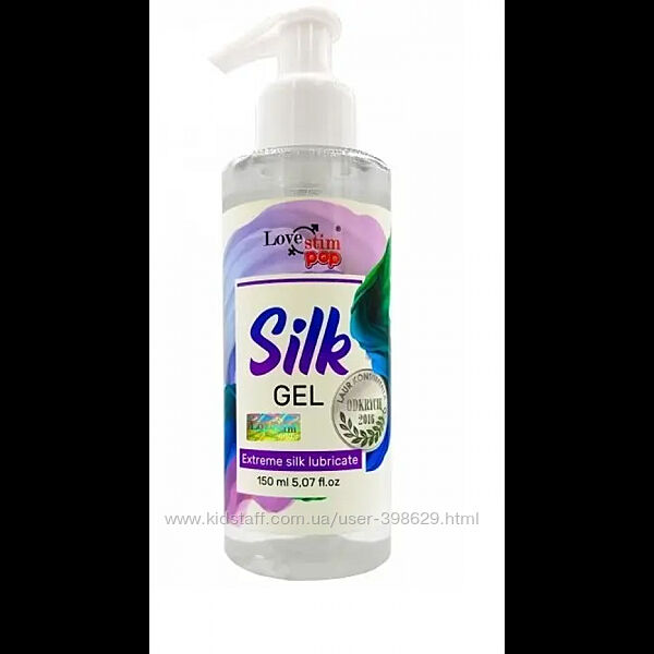 Универсальный силиконовый лубрикант Love Stim - POP Silk Gel, 150 ml