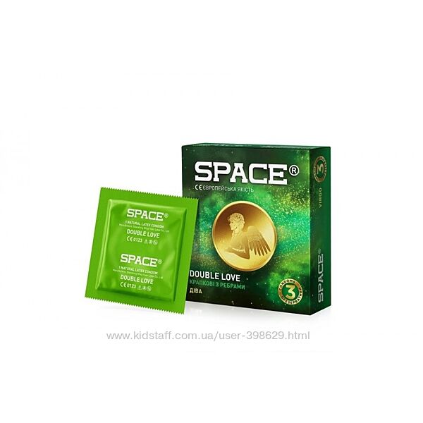 Презервативы Space Double Love 3 шт