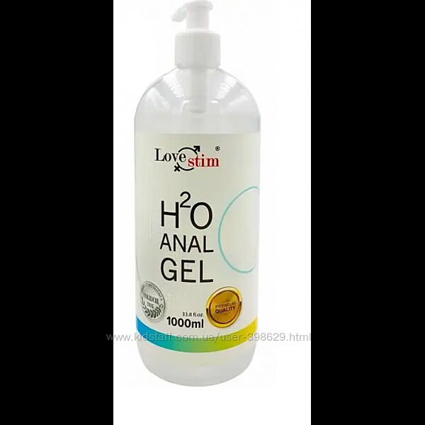 Анальный гель-лубрикант Love Stim - H2O Anal Gel, 1000 ml