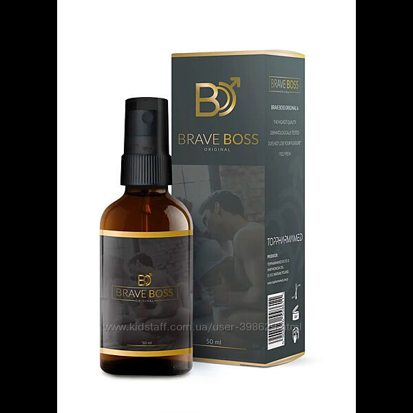 Спрей пролонгирующий для мужчин BRAVE BOSS Original spray, 50 ml