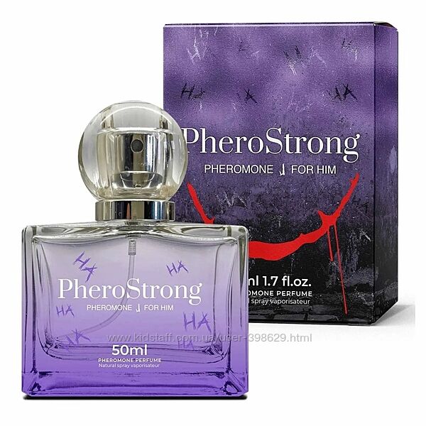 Туалетная вода с феромонами PheroStrong J for Men, 50 ml