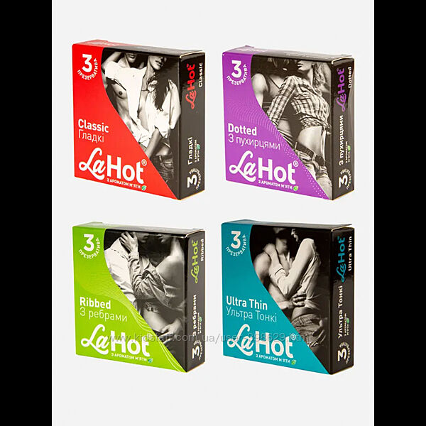 Презервативы La HOT Premium 3 шт