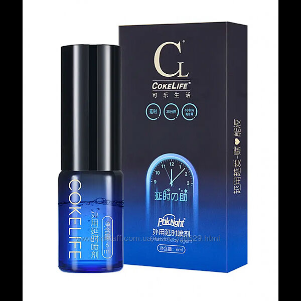 Спрей пролонгатор CokeLife blue 6 ml