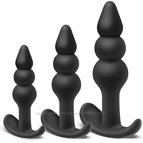 Силиконовая анальная пробка матрешка Deluxe Series S size