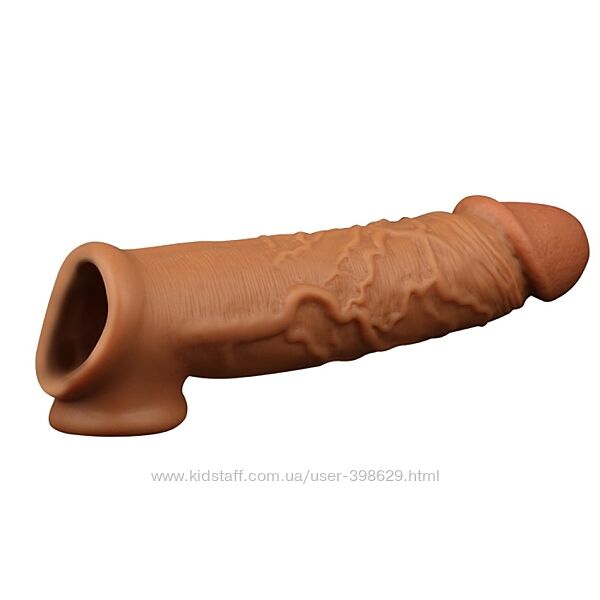 Насадка удлинитель на пенис Reinforcing Sleeve M size