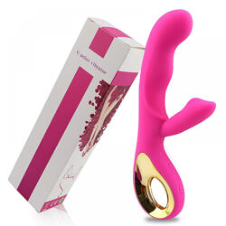 Двойной вибратор G-Spot с ручкой