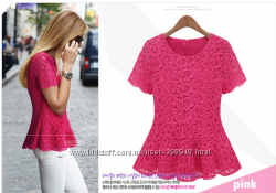 Блуза малиново-рожевого кольору. Ціну знижено