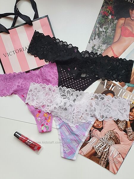 Замечательные стринги  Victorias Secret и Pink в размере XS, S, M, L