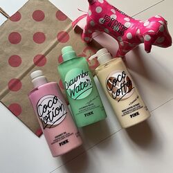 Косметика PINK -разнообразие ароматов лосьонов, гелей, скрабов