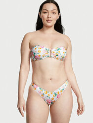 Яркий купальник бандо L от Victorias Secret три размера плавок- M, L, XL