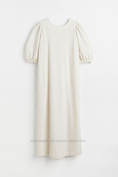 Бавовняна сукня з відкриторю спиною - чорна М та молочна Л