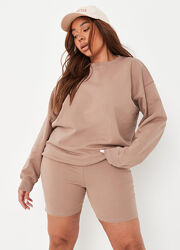 Світшот бежевий Missguided