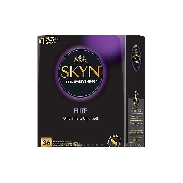 SKYN ELITE 36 шт - безлатексні презервативи нового покоління